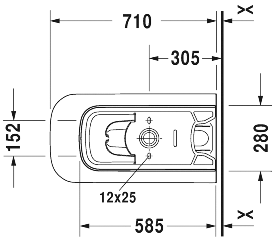 Slika od P3 Comforts Two-piece toilet