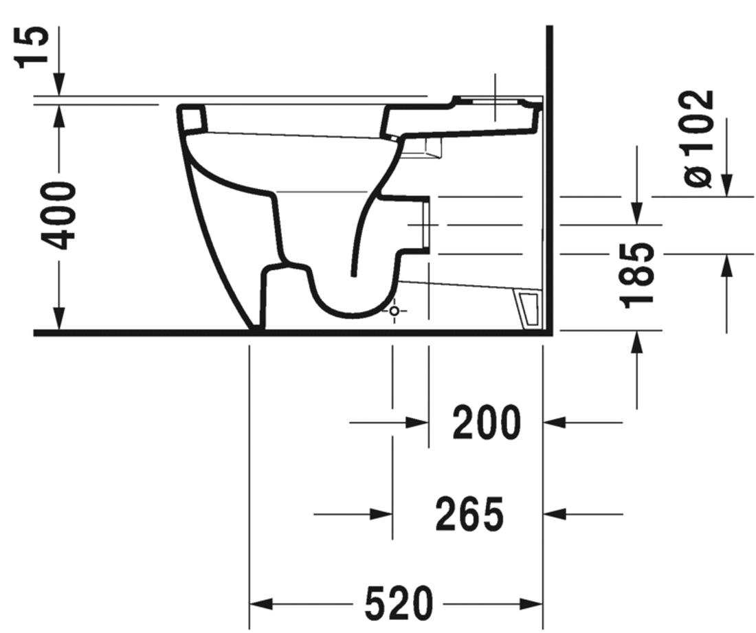 Slika od ME by Starck Toilet close-coupled