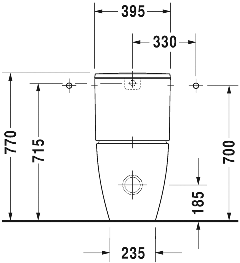 Slika od ME by Starck Toilet close-coupled