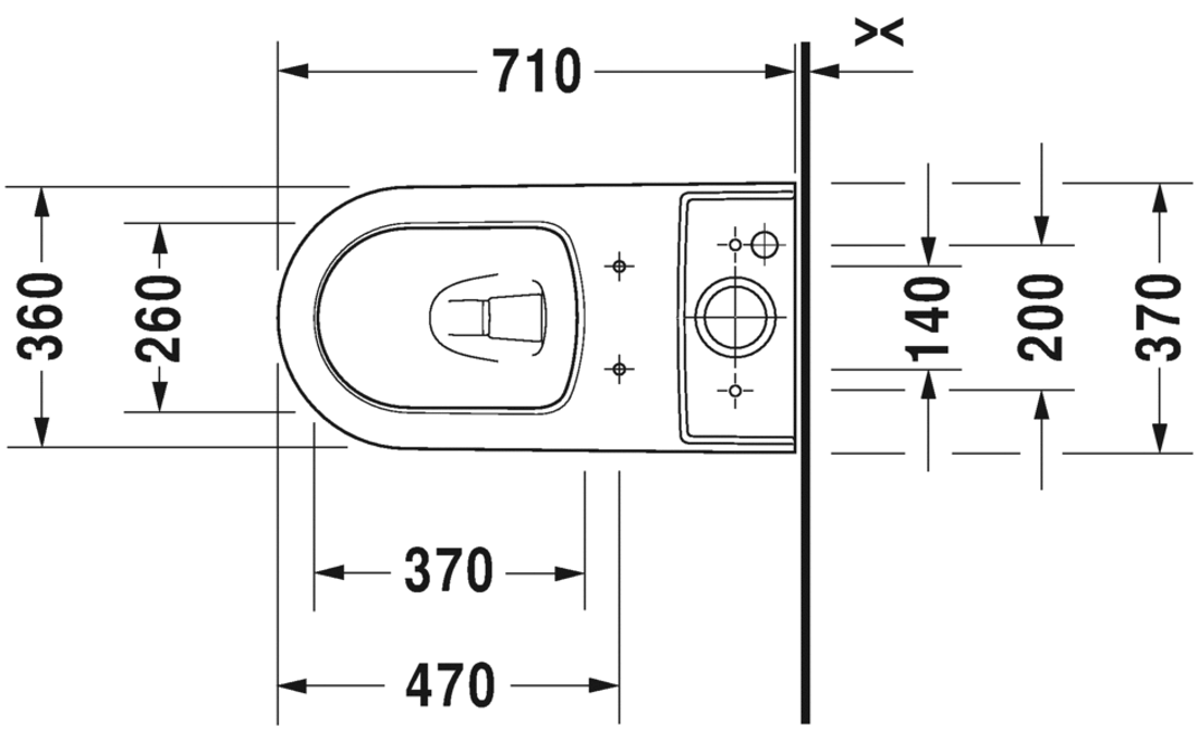 Slika od ME by Starck Two-piece toilet