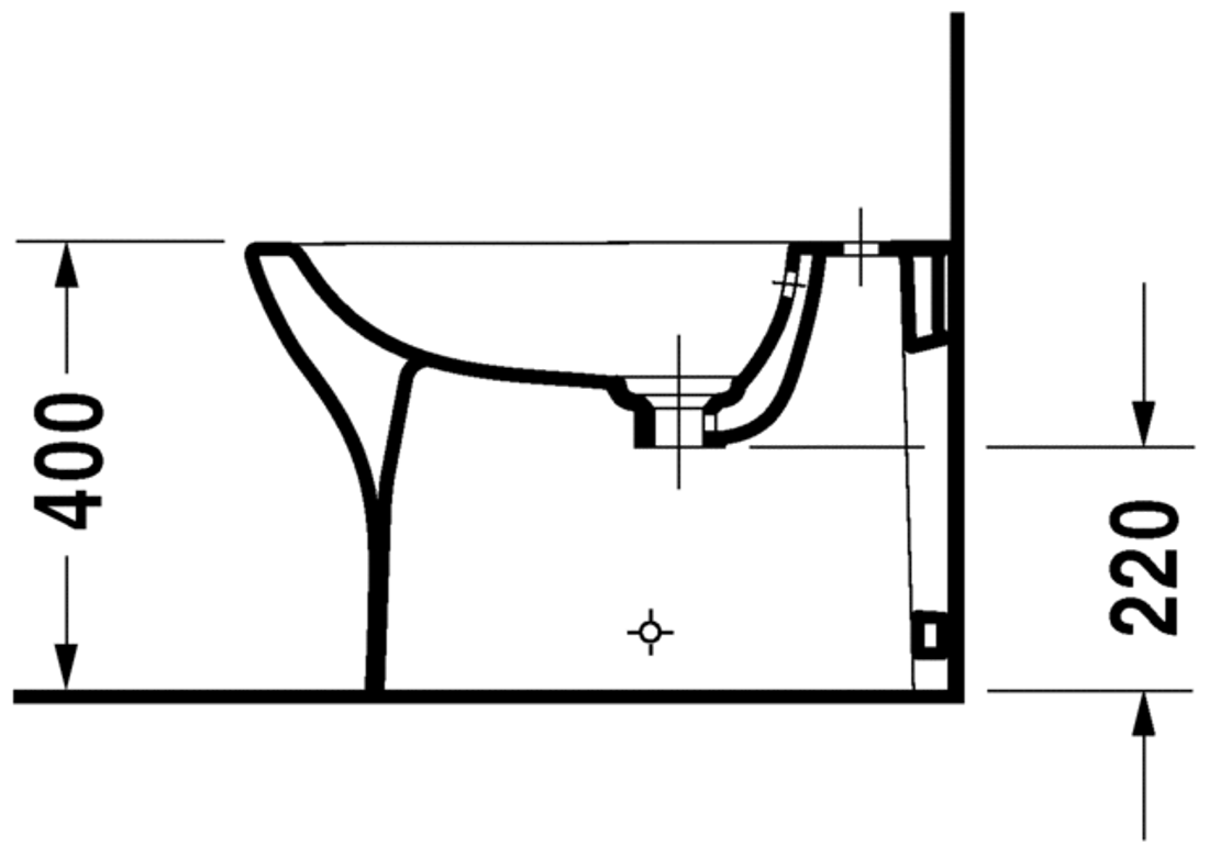 Slika od PuraVida Bidet floor standing