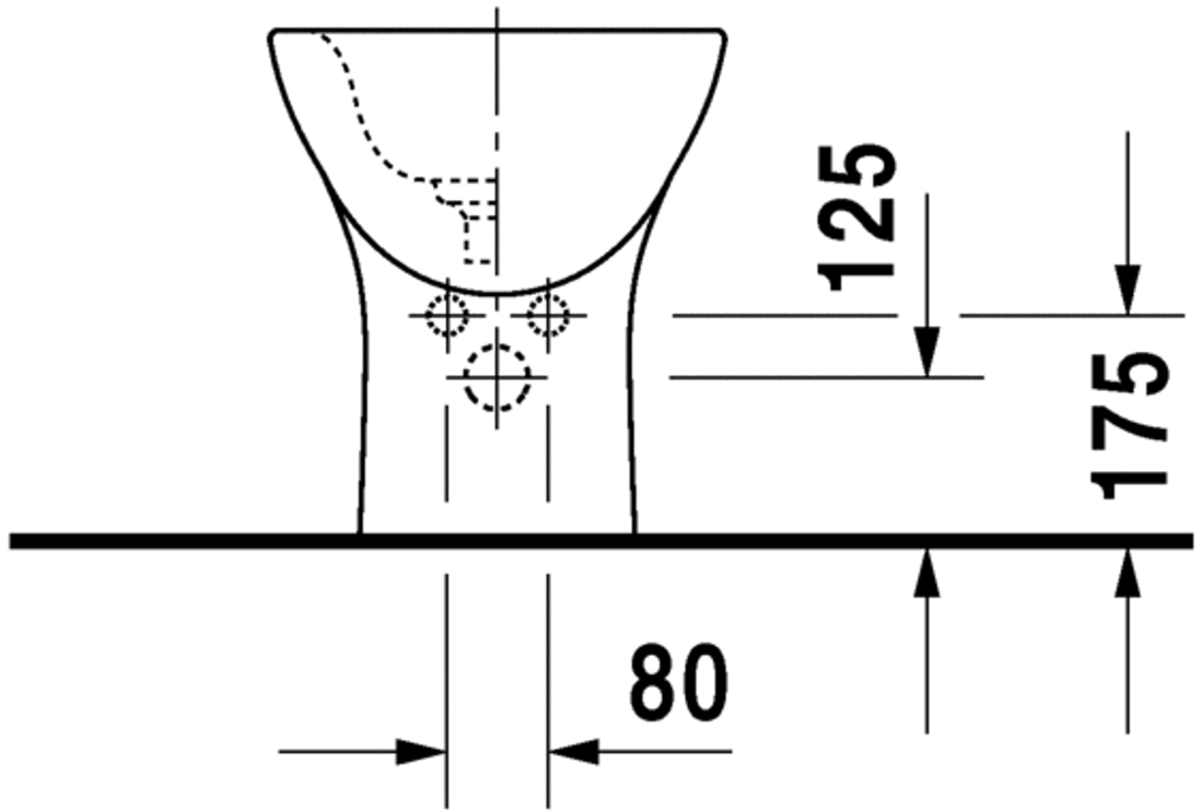 Slika od PuraVida Bidet floor standing