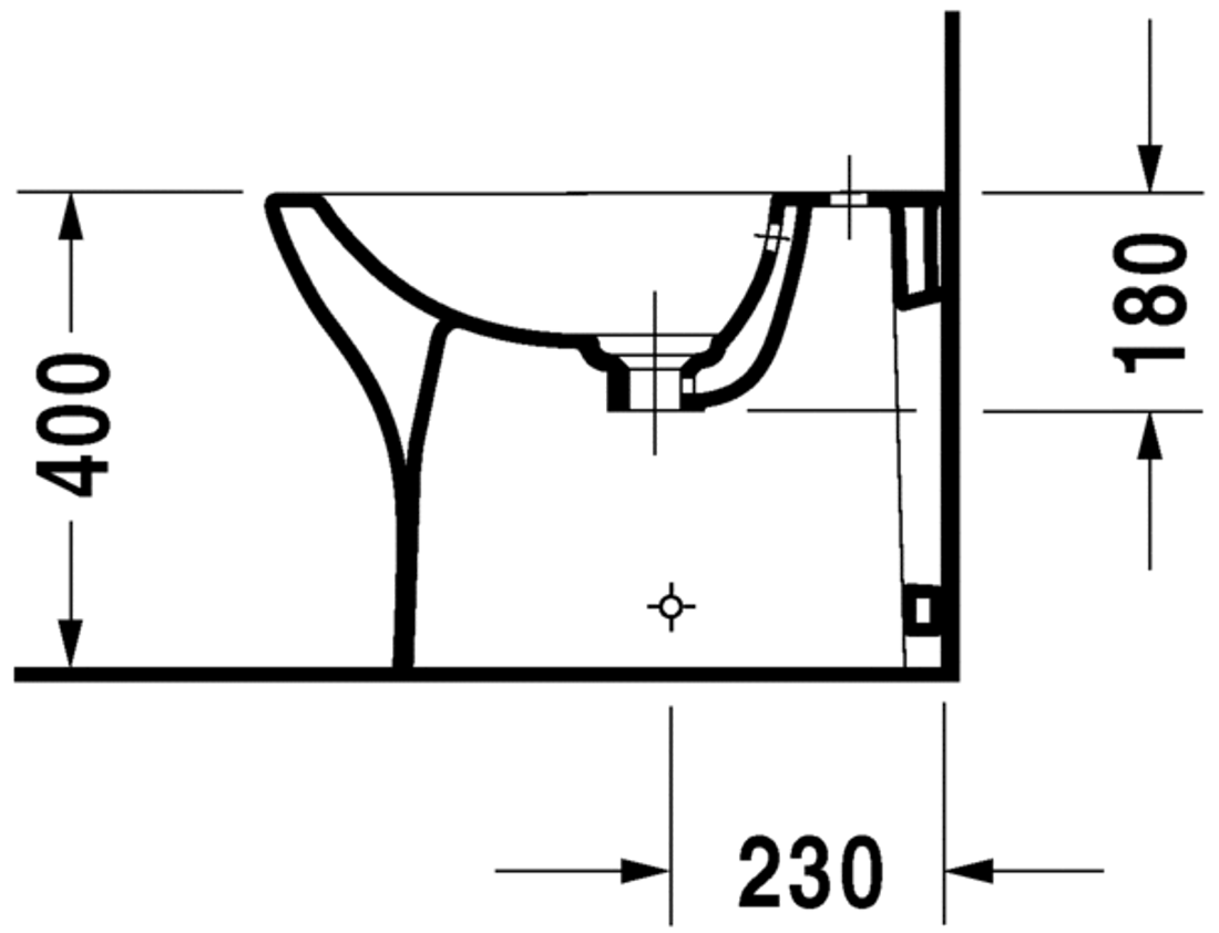 Slika od PuraVida Bidet floor standing