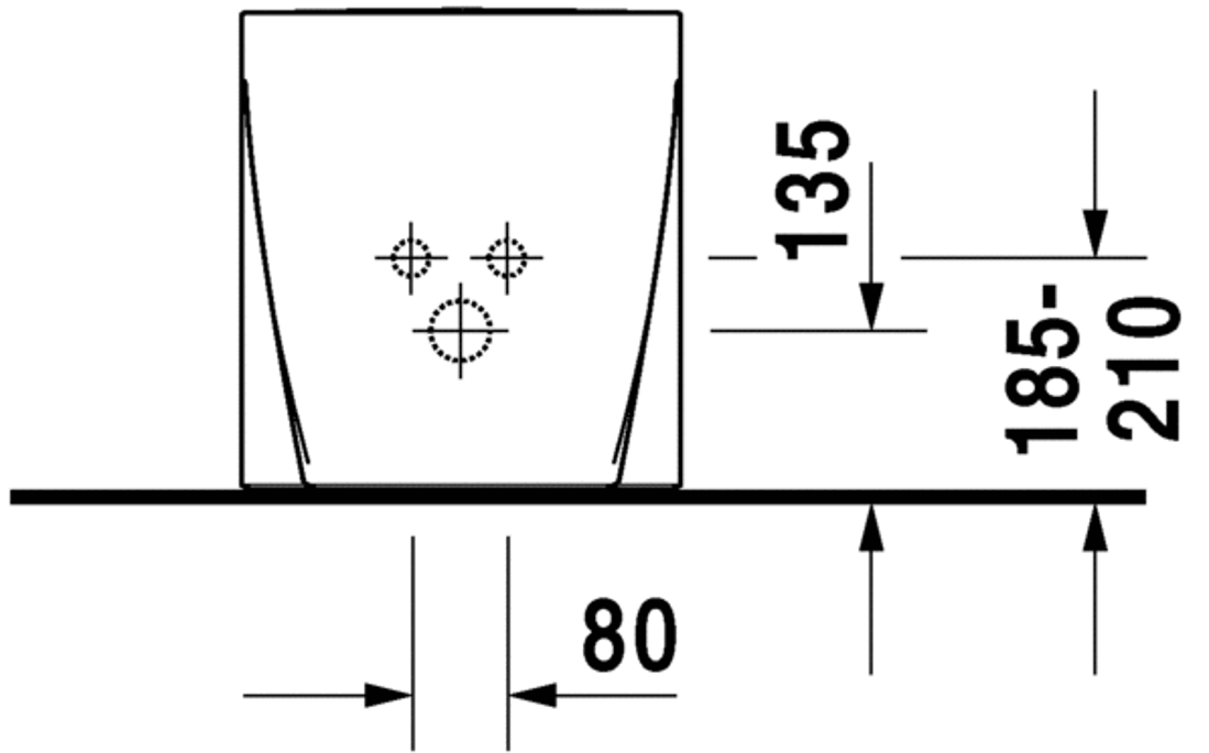 Slika od Starck 2 Bidet floor standing