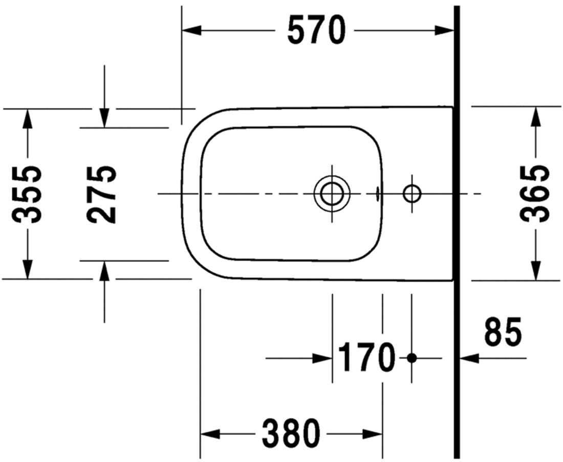 Slika od Happy D.2 Bidet floor standing