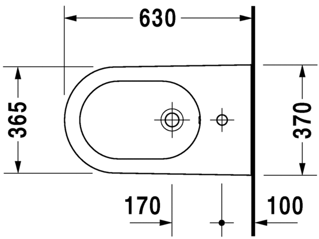 Slika od Starck 2 Bidet floor standing