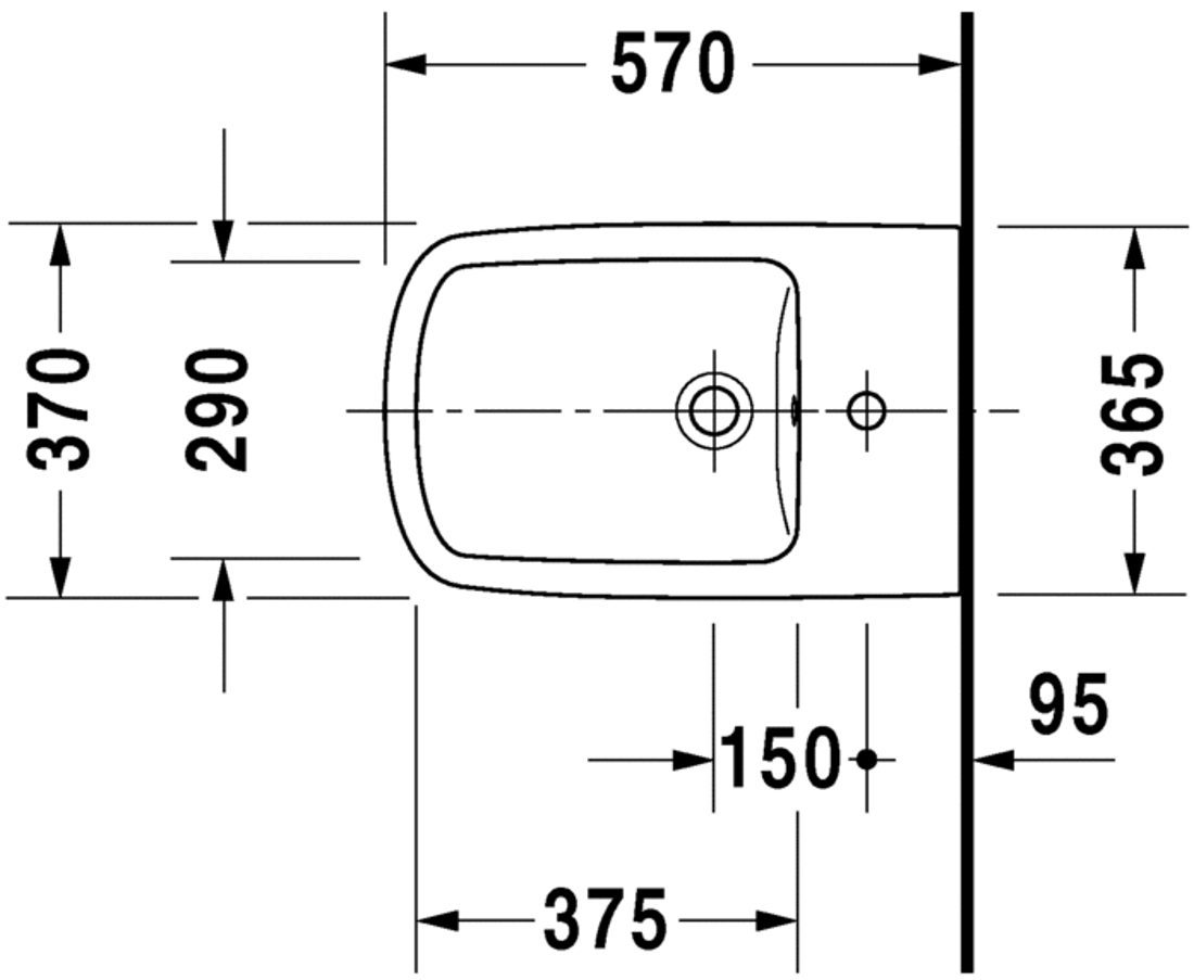 Slika od DuraStyle Bidet floor standing