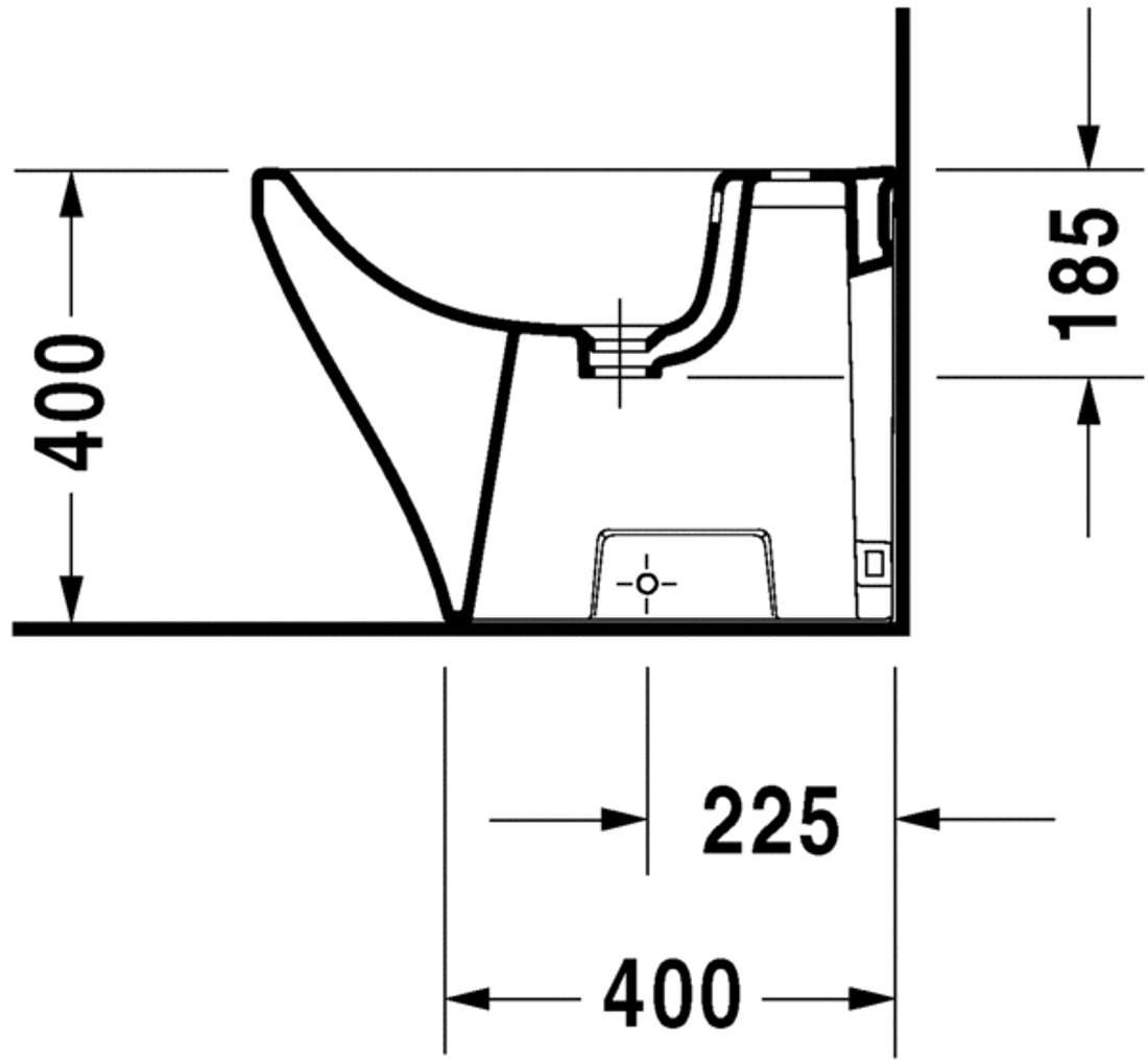 Slika od DuraStyle Bidet floor standing