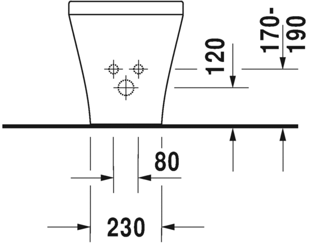 Slika od DuraStyle Bidet floor standing