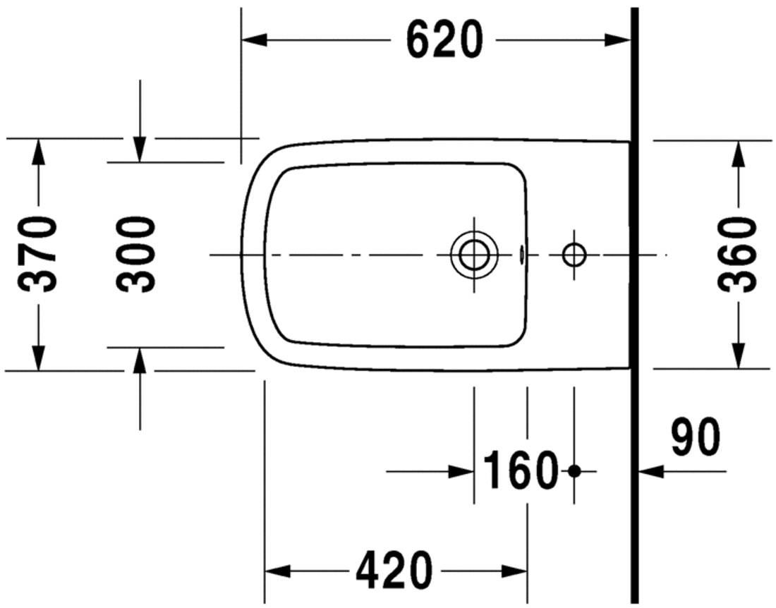 Slika od DuraStyle Bidet wall mounted