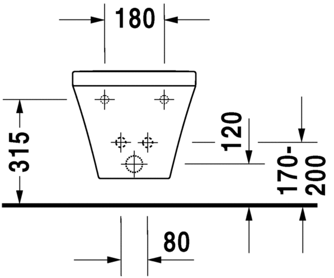 Slika od DuraStyle Bidet wall mounted