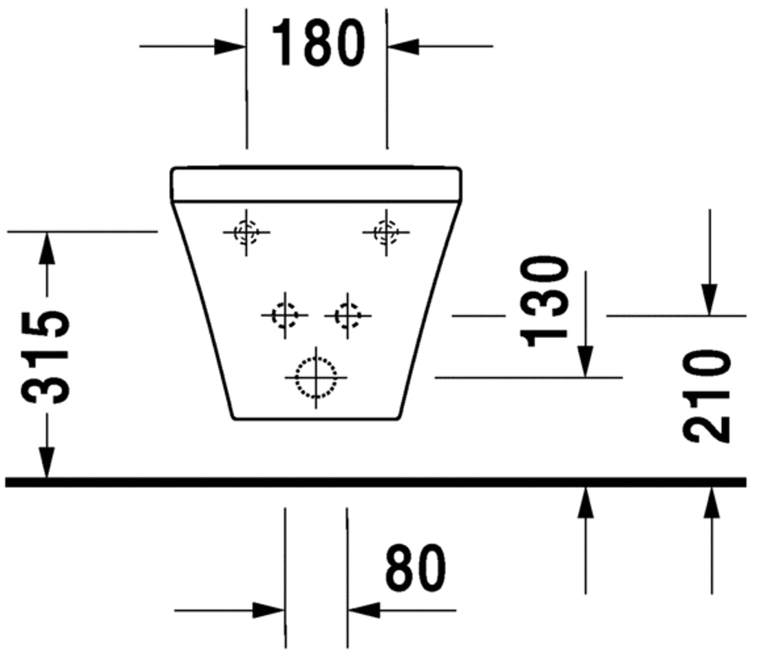 Slika od DuraStyle Bidet wall mounted