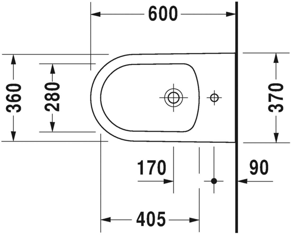 Slika od ME by Starck Bidet floor standing