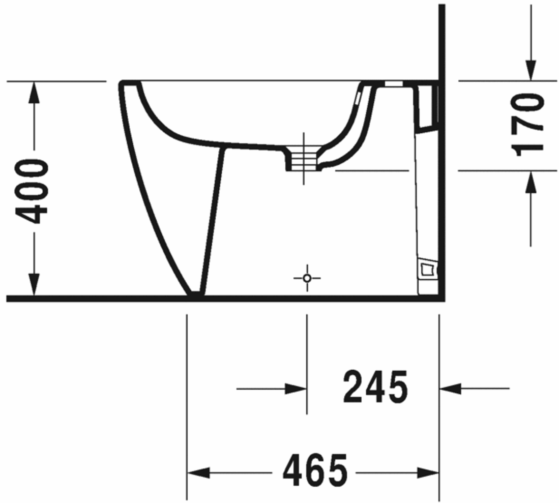 Slika od ME by Starck Bidet floor standing