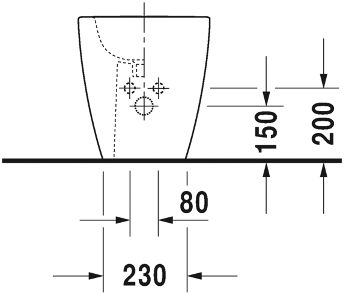 Slika od ME by Starck Bidet floor standing