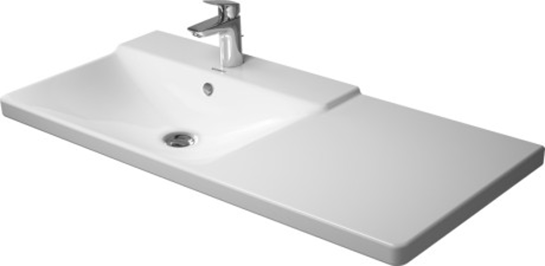 Slika od P3 Comforts Washbasin, furniture washbasin asymmetric 105