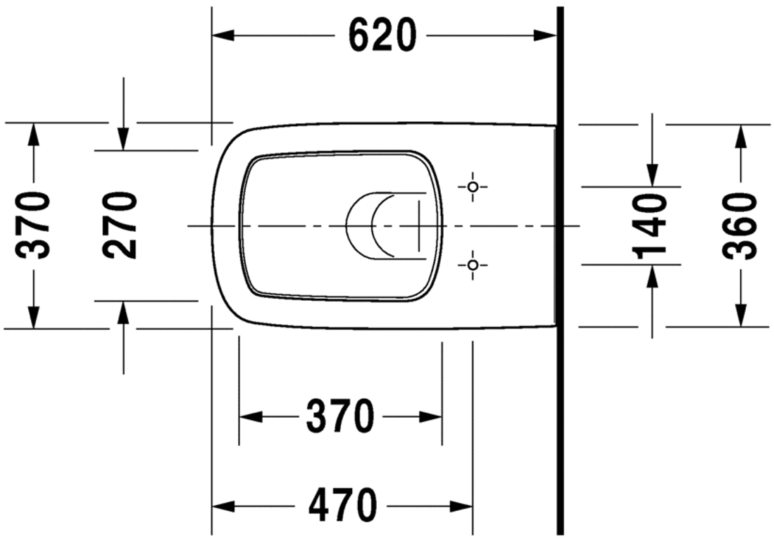 Slika od DuraStyle Toilet wall mounted