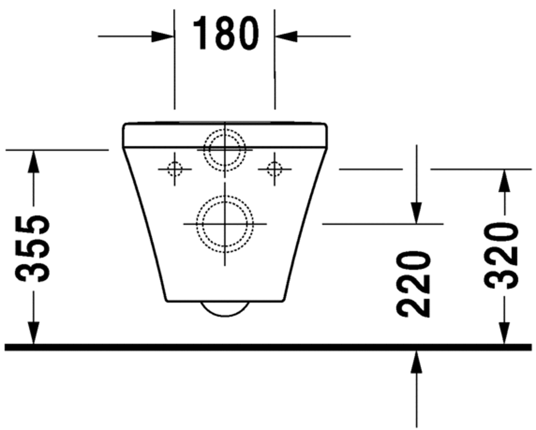 Slika od DuraStyle Toilet wall mounted