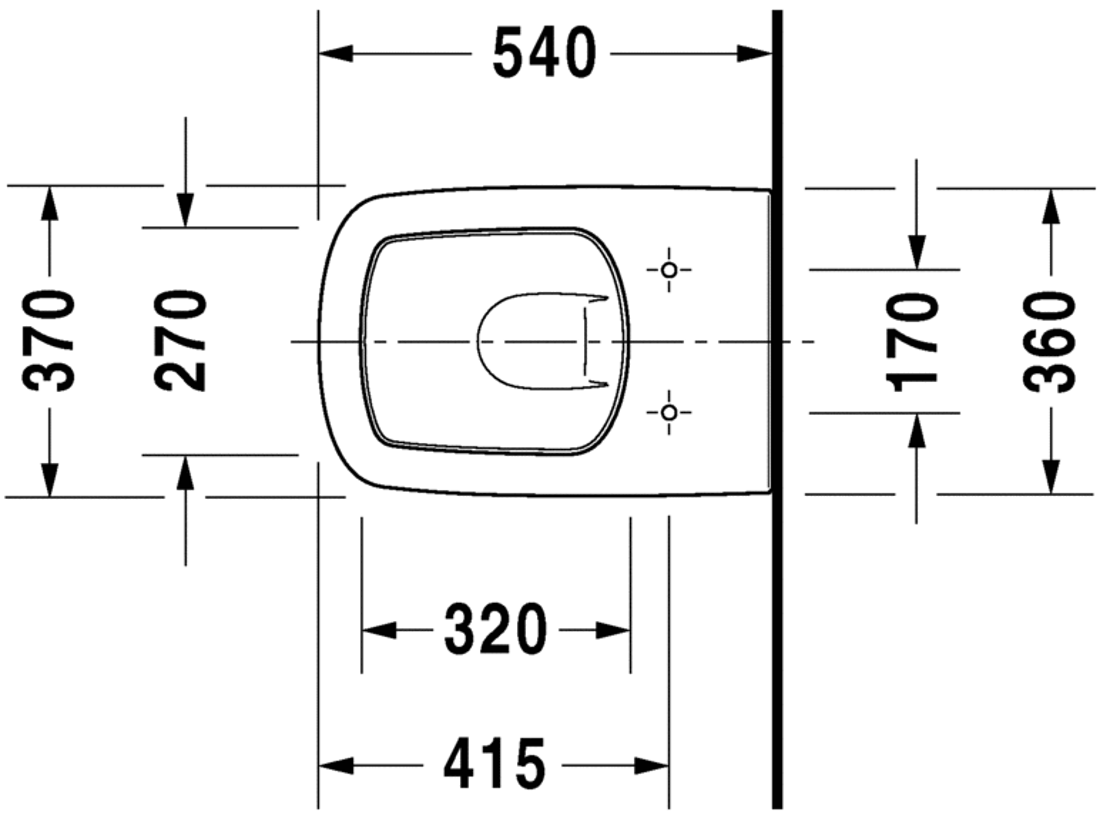 Slika od DuraStyle Toilet wall mounted