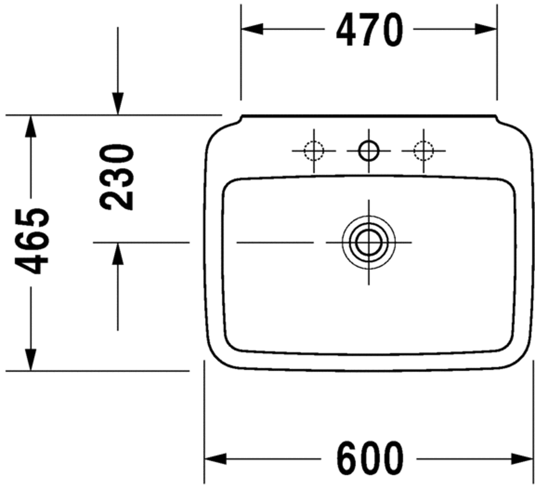 Slika od PuraVida Washbasin + 60