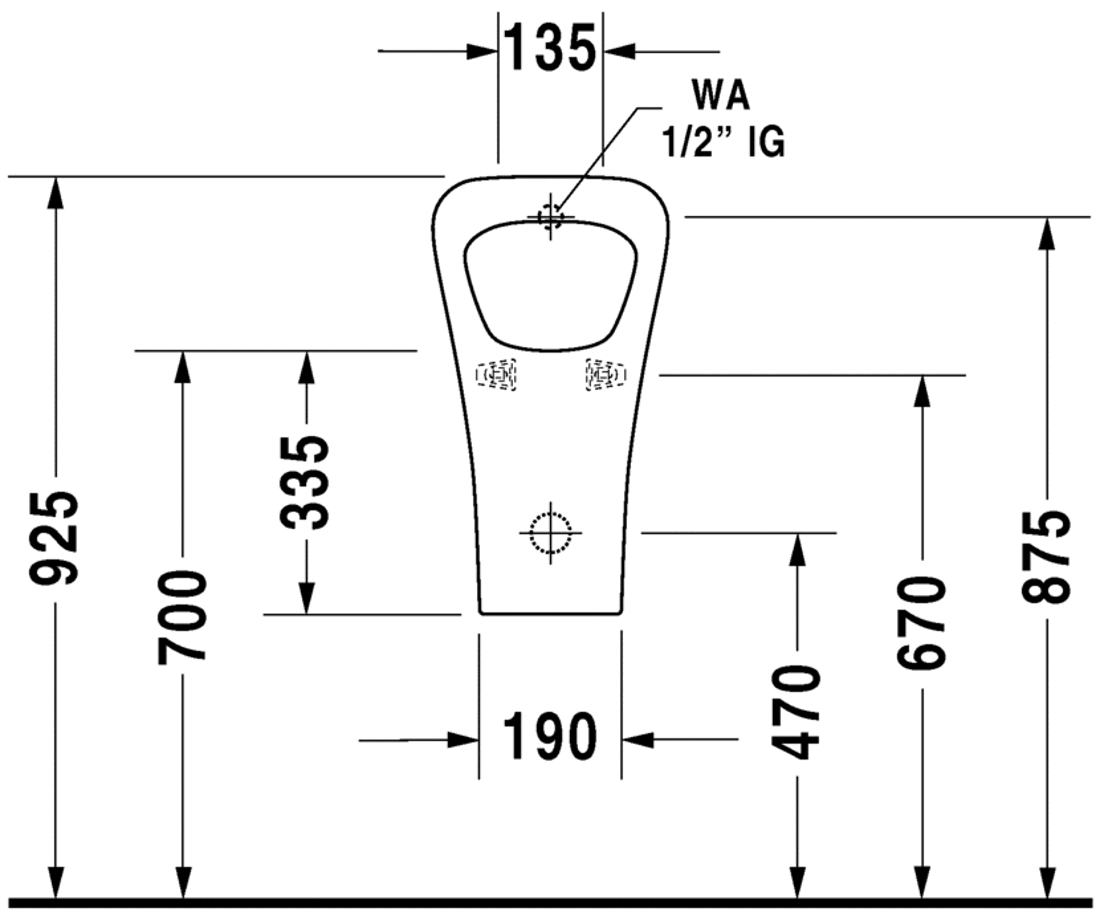 Slika od DuraStyle Urinal