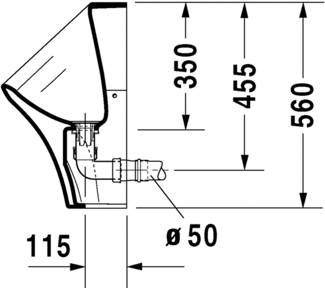 Slika od DuraStyle Urinal DuraStyle Dry