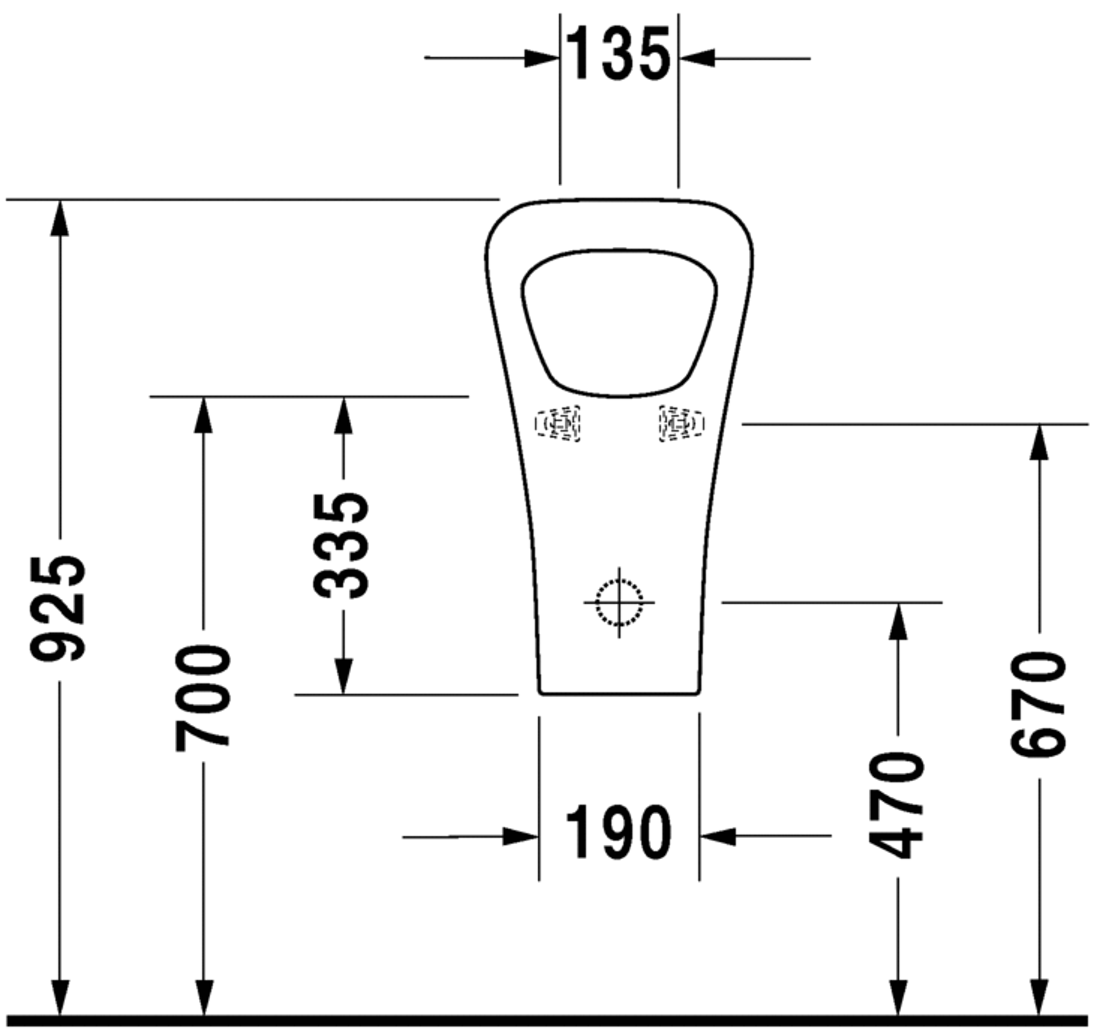 Slika od DuraStyle Urinal DuraStyle Dry