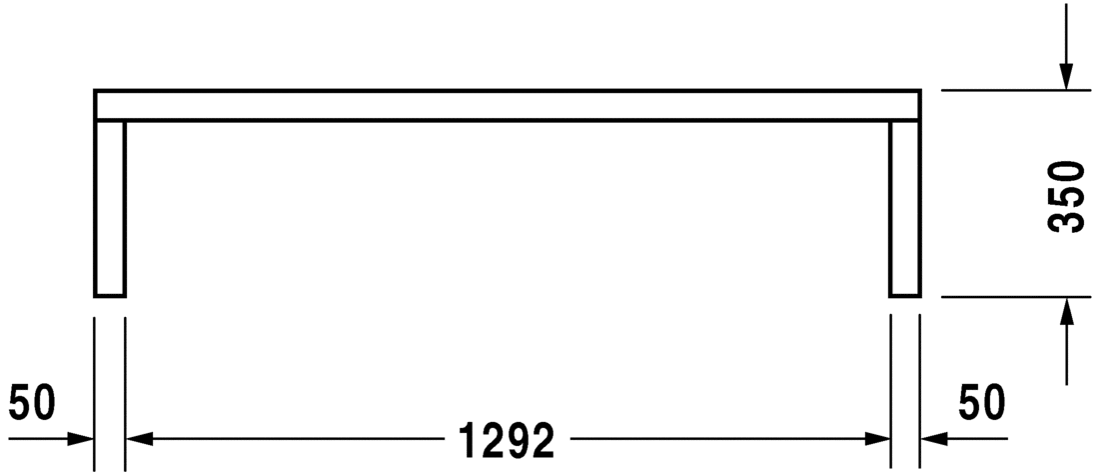 Slika od Bench / support rail