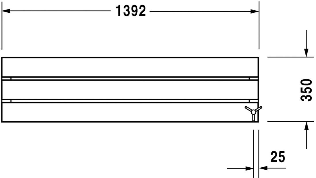 Slika od Bench / support rail