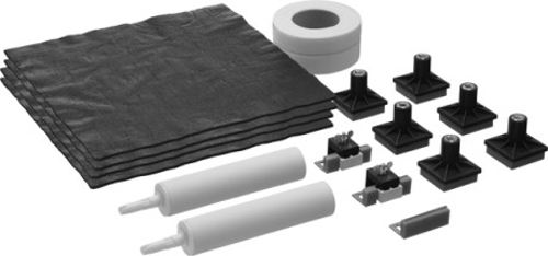 Slika od Noise reduction set for acrylic shower trays