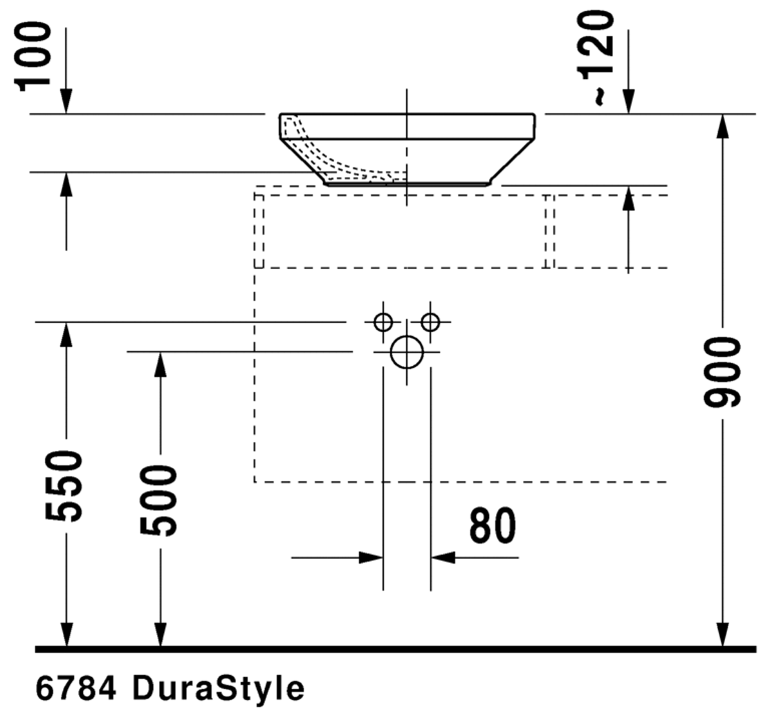 Slika od DuraStyle Washbowl 43