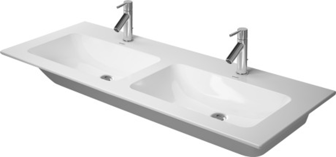 Slika od ME by Starck Double washbasin, double furniture washbasin 130