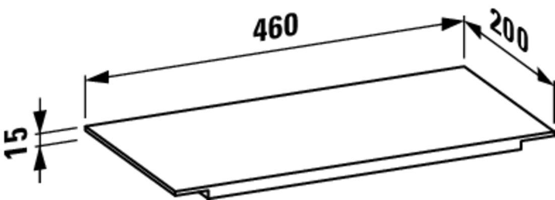 Slika od KARTELL polica za umivaonik