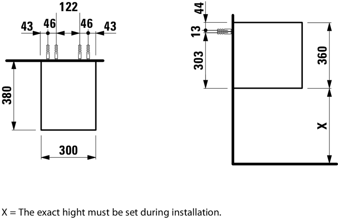 Slika od Boutique otvoreni element sa policama