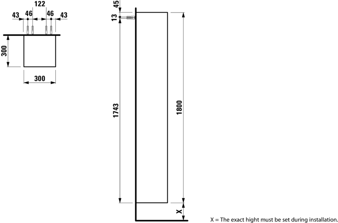 Slika od Boutique visoki kabinet