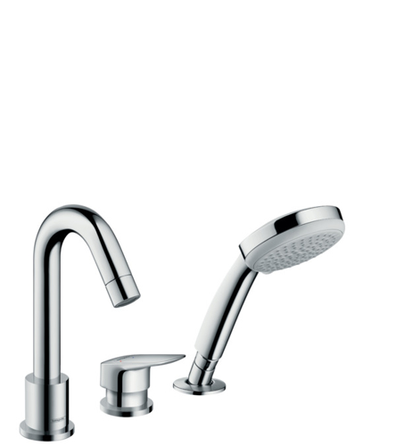 Slika od HG Logis 3-h.bath mixer FS t chr.Exp null