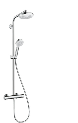 Slika od HG Crometta 160 Showerpipe white/chrome null