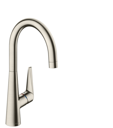 Slika od HG Talis S 260 KM swivel spout steel-opt null