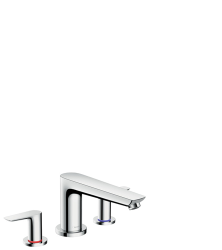 Slika od HG Talis E 3-h.bath mixer FS rim chrome null