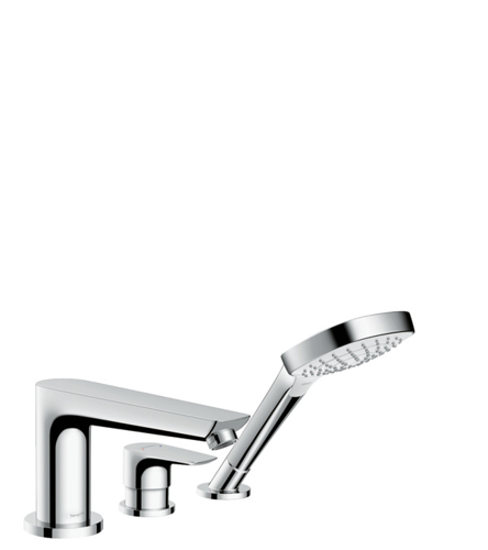 Slika od HG Talis E 3-h.bath mixer fs rim chrome null