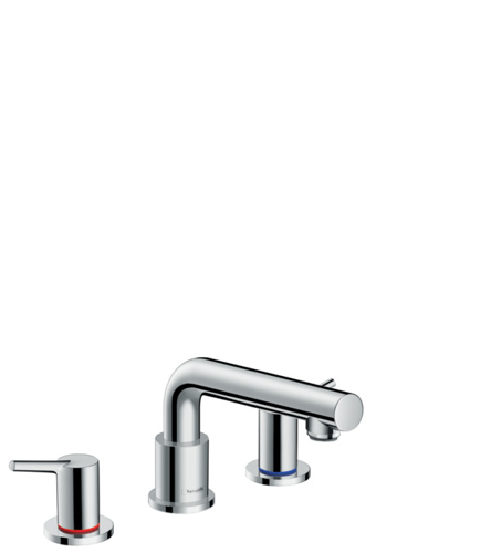 Slika od HG Talis S 3-h.bath mixer rim chrome null