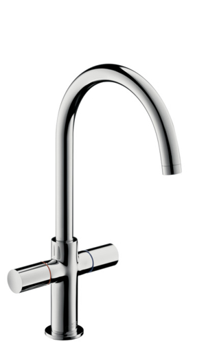 Slika od AX Uno 2 2-handle basin mixer PBC null