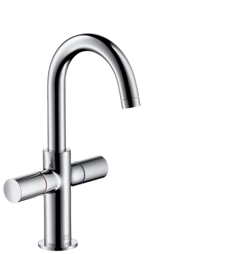 Slika od AX Uno 2 2-handle basin mixer small PBC null