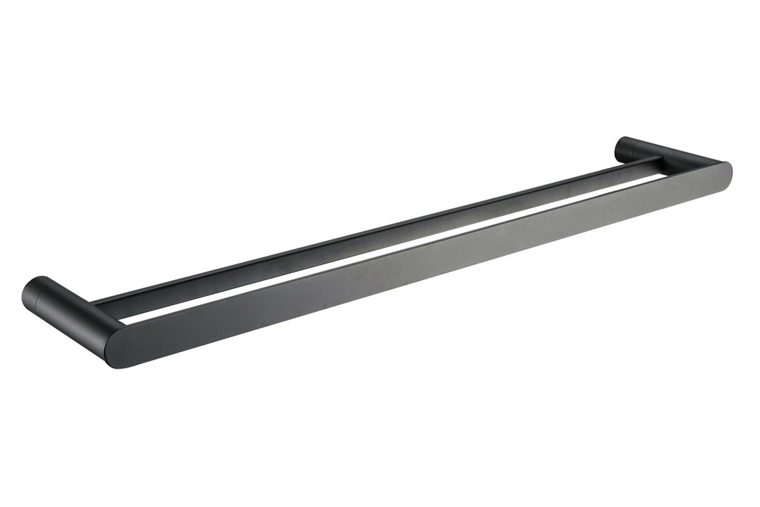 Slika od SS DRŽAČ ZA PEŠKIR DUPLI MAT CRNI