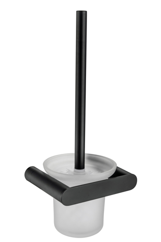 Slika od SS DRŽAČ I WC ČETKA MAT CRNA