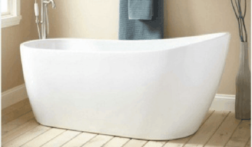 Slika od KRION KADA SJAJ BELA 172X80X62 CM