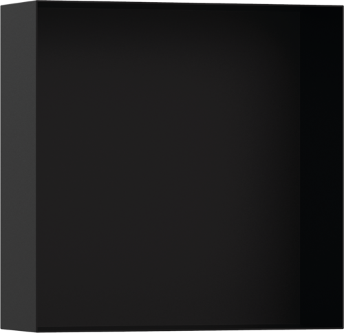 Slika od XtraStories Minimalistic zidna niša bez okvira 300/300/100 mat crna