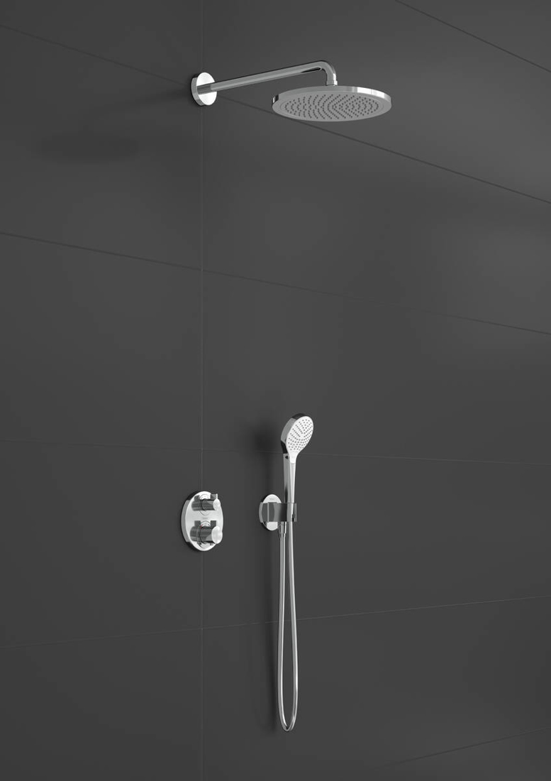 Picture of Croma Shower system 280 1jet with Ecostat S