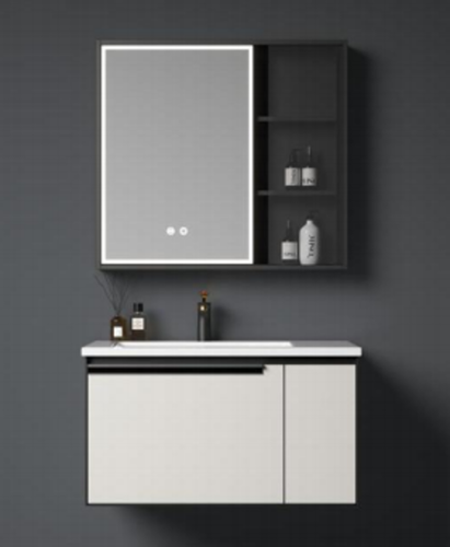 Slika od Aluminium Bathroom Cabinet 800x500 cm