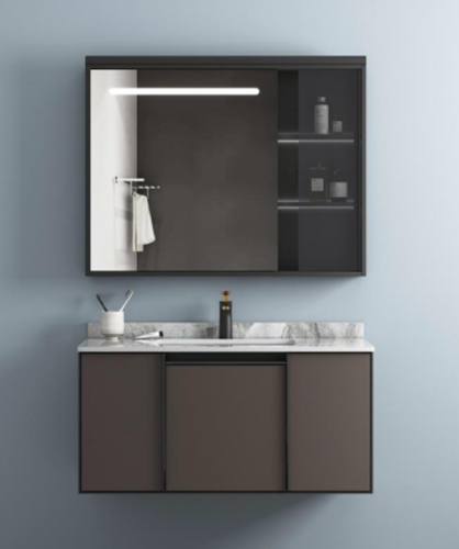 Slika od Aluminium Bathroom Cabinet 1000x500 cm